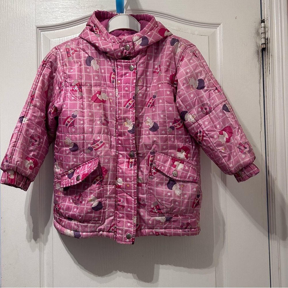 Pink Girl fall & winter coat size 6X